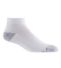 6-Pack Performance Quarter White Sock